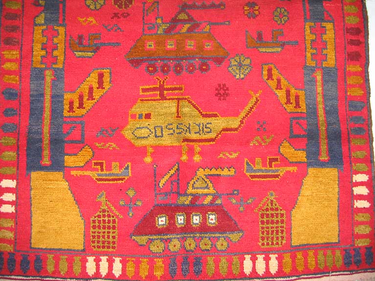 For sale: Afghan War Rug or Conflict Carpet