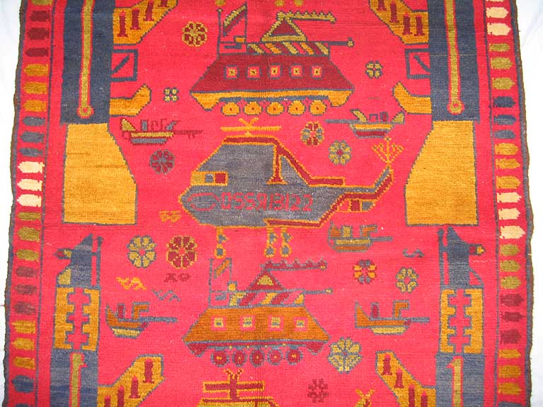 For sale: Afghan War Rug or Conflict Carpet