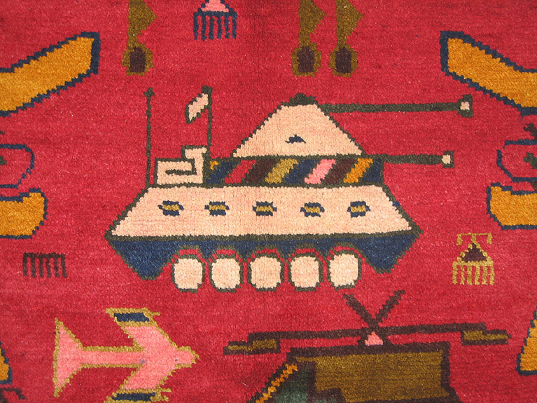 For sale: Afghan War Rug or Conflict Carpet