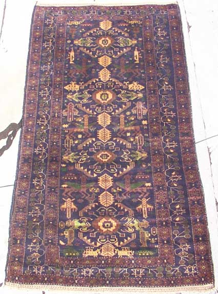 Hand woven carpet from Afhanistan for sale