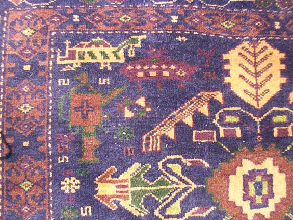 For sale: Afghan War Rug or Conflict Carpet