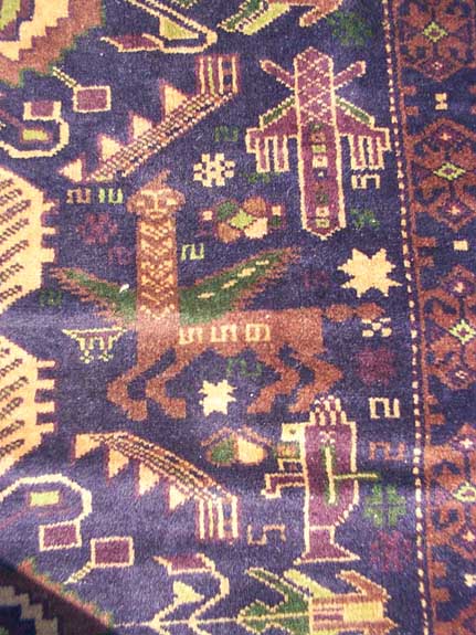 For sale: Afghan War Rug or Conflict Carpet