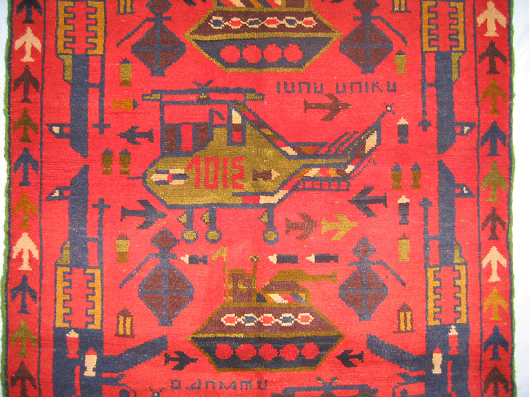 For sale: Afghan War Rug or Conflict Carpet