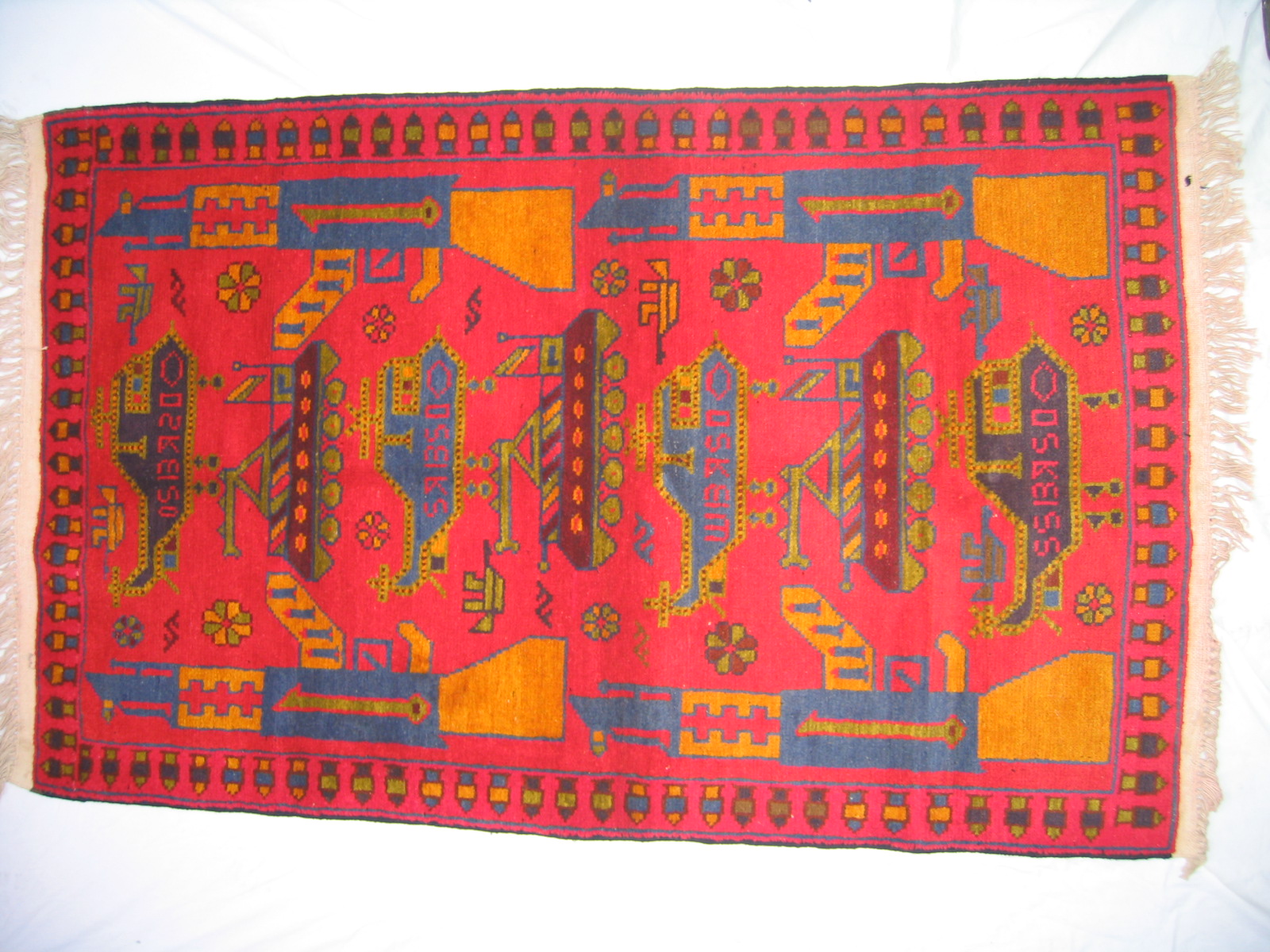 For sale: Afghan War Rug or Conflict Carpet