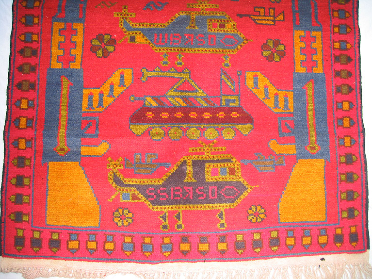 For sale: Afghan War Rug or Conflict Carpet