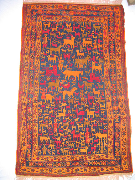 Hand woven carpet from Afhanistan for sale