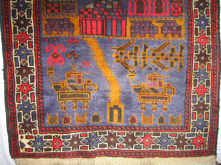 For sale: Afghan War Rug or Conflict Carpet