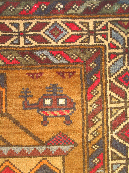 For sale: Afghan War Rug or Conflict Carpet