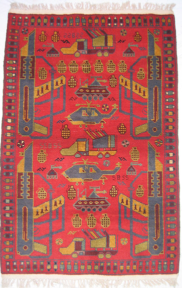 For sale: Afghan War Rug or Conflict Carpet