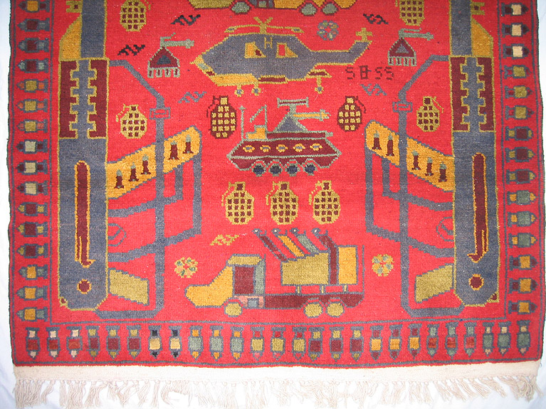 For sale: Afghan War Rug or Conflict Carpet