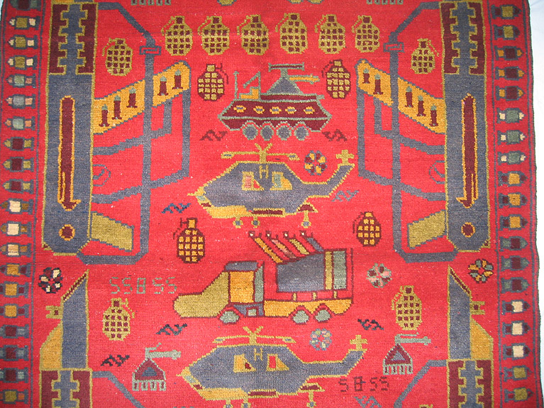 For sale: Afghan War Rug or Conflict Carpet