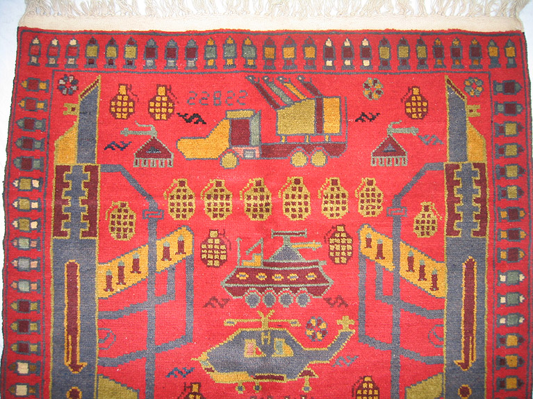 For sale: Afghan War Rug or Conflict Carpet