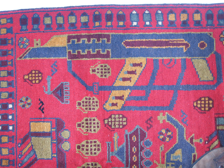 For sale: Afghan War Rug or Conflict Carpet