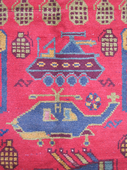 For sale: Afghan War Rug or Conflict Carpet