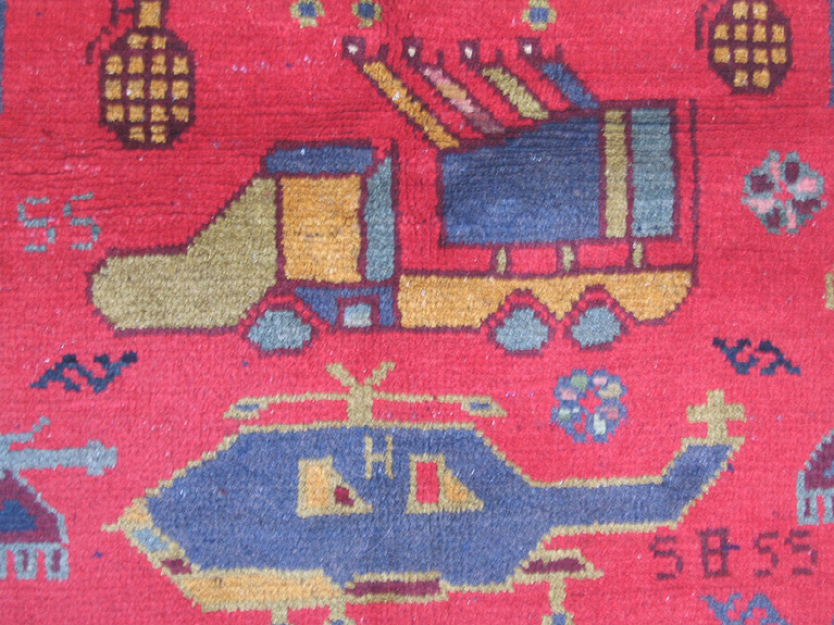 For sale: Afghan War Rug or Conflict Carpet