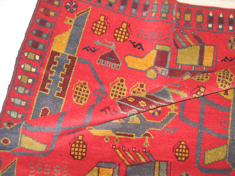 For sale: Afghan War Rug or Conflict Carpet