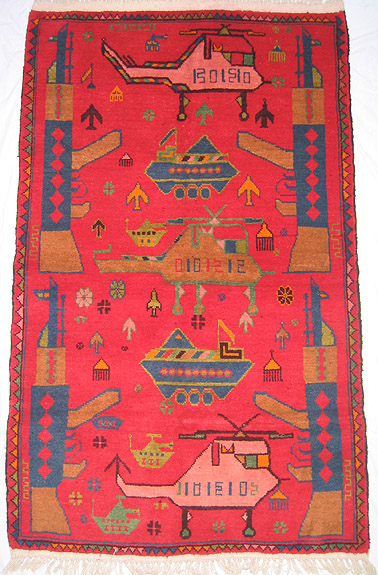 For sale: Afghan War Rug or Conflict Carpet