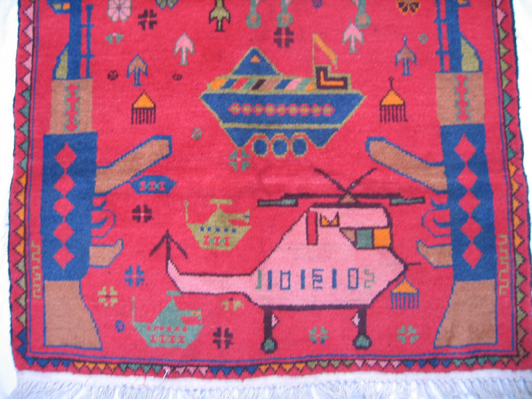 For sale: Afghan War Rug or Conflict Carpet