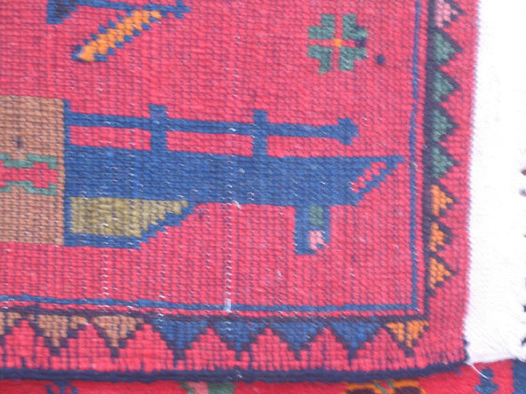 For sale: Afghan War Rug or Conflict Carpet