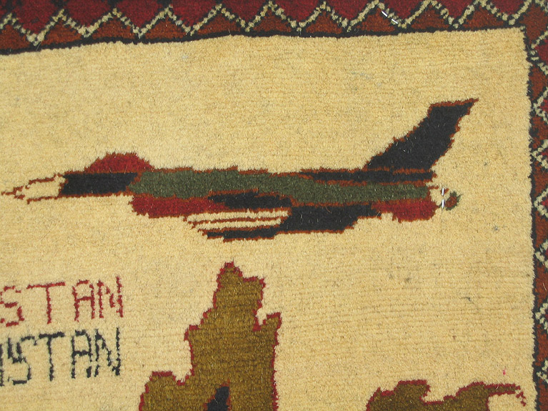 For sale: Afghan War Rug or Conflict Carpet