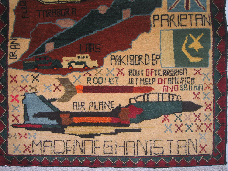 For sale: Afghan War Rug or Conflict Carpet