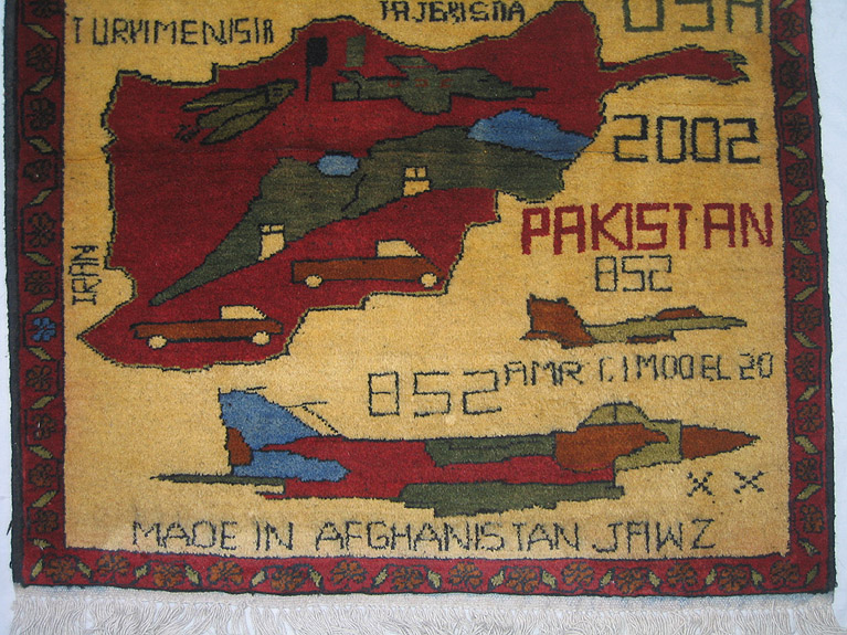 For sale: Afghan War Rug or Conflict Carpet