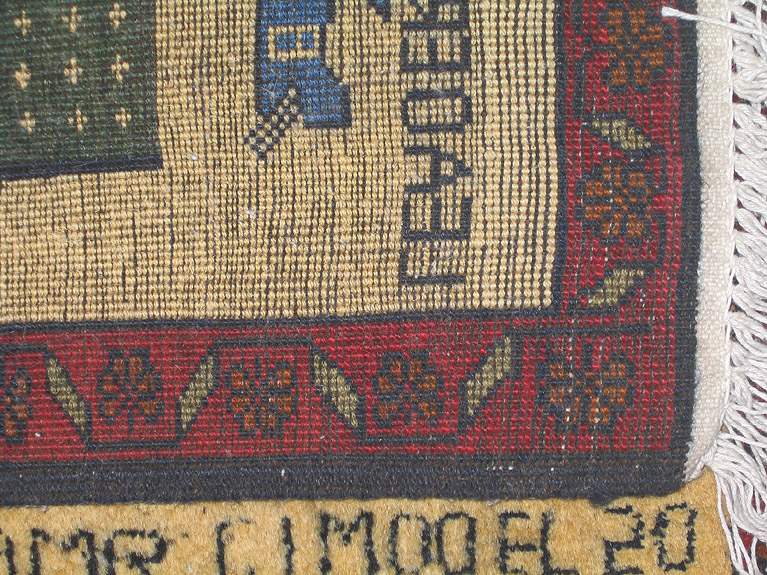 For sale: Afghan War Rug or Conflict Carpet