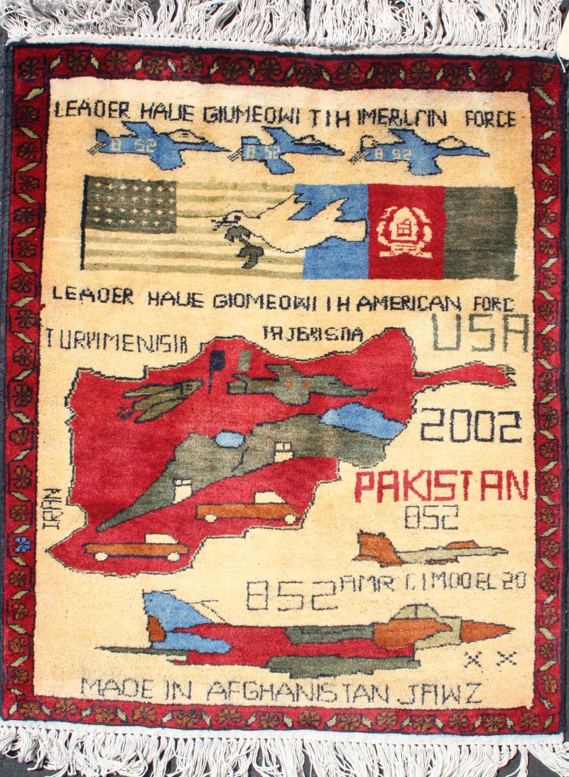 For sale: Afghan War Rug or Conflict Carpet