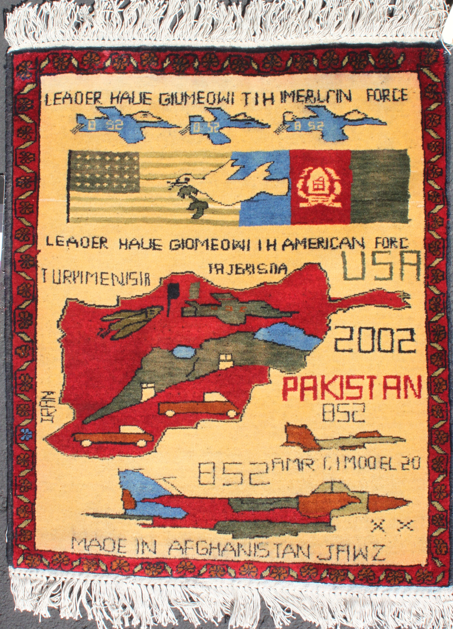 For sale: Afghan War Rug or Conflict Carpet