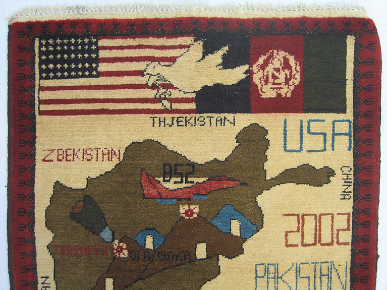 For sale: Afghan War Rug or Conflict Carpet