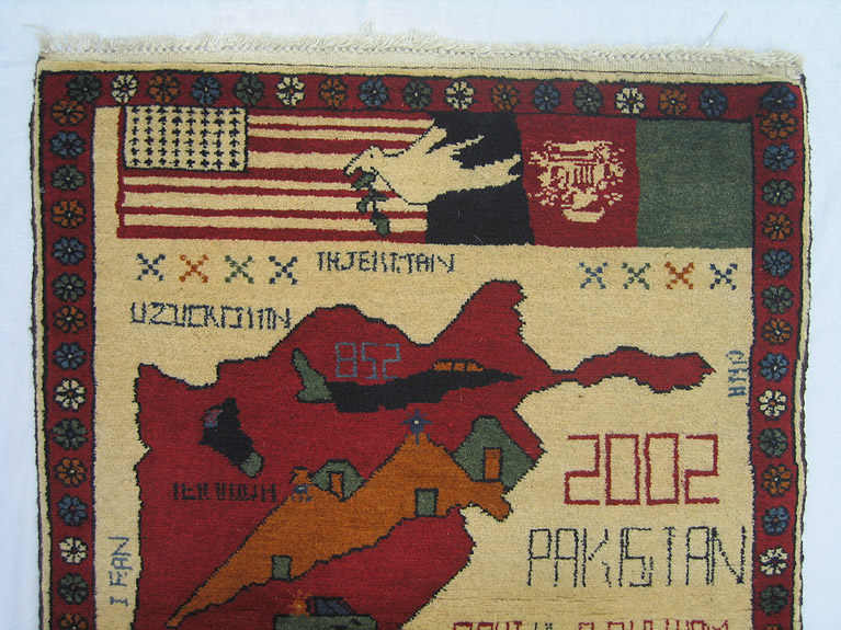 For sale: Afghan War Rug or Conflict Carpet