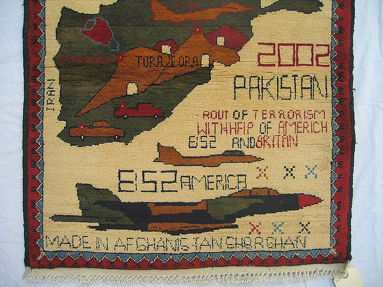 For sale: Afghan War Rug or Conflict Carpet