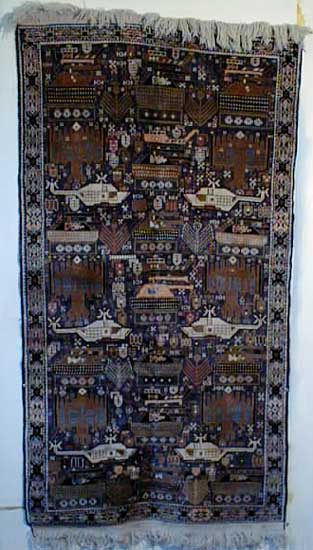 For sale: Afghan War Rug or Conflict Carpet