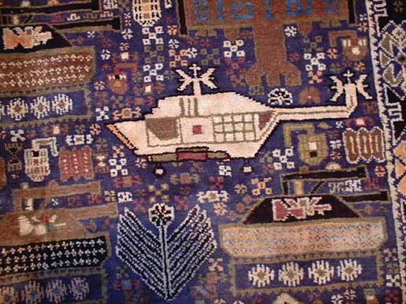 For sale: Afghan War Rug or Conflict Carpet