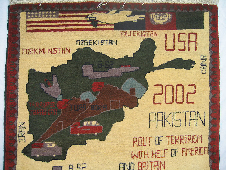 For sale: Afghan War Rug or Conflict Carpet