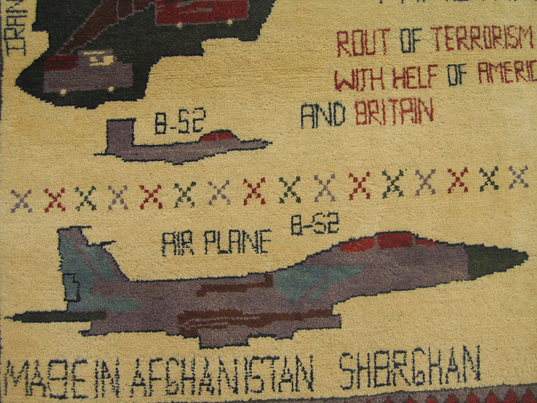 For sale: Afghan War Rug or Conflict Carpet