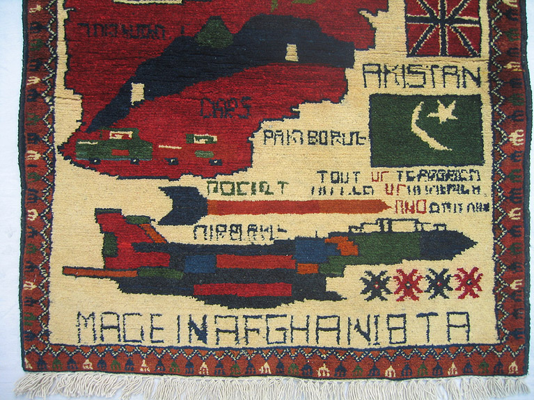 For sale: Afghan War Rug or Conflict Carpet