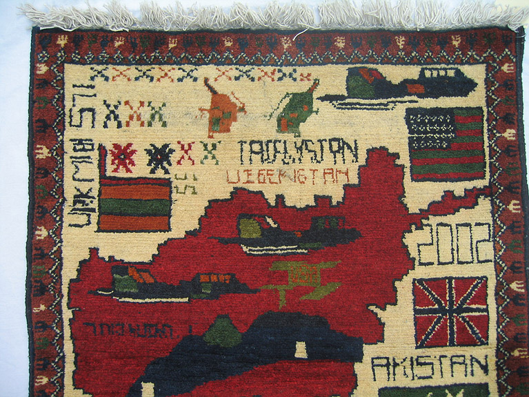 For sale: Afghan War Rug or Conflict Carpet