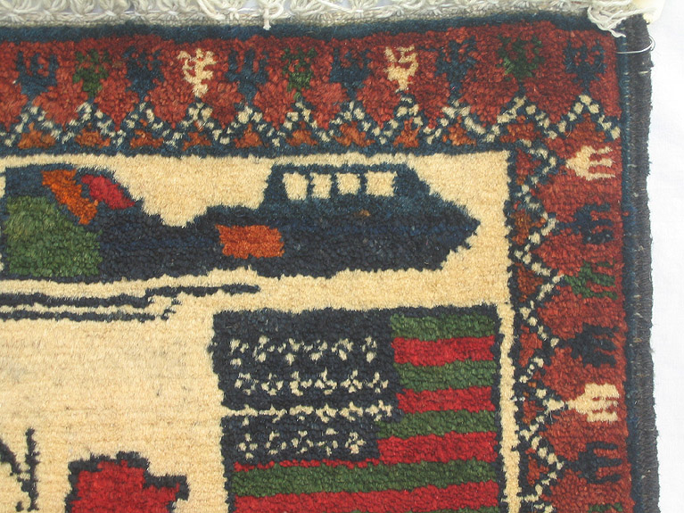 For sale: Afghan War Rug or Conflict Carpet