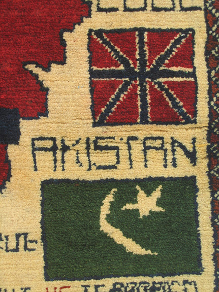 For sale: Afghan War Rug or Conflict Carpet