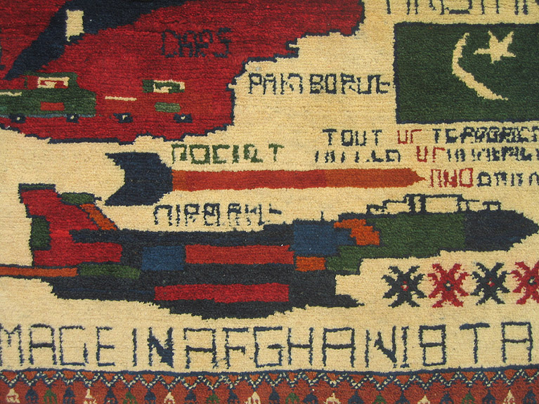 For sale: Afghan War Rug or Conflict Carpet