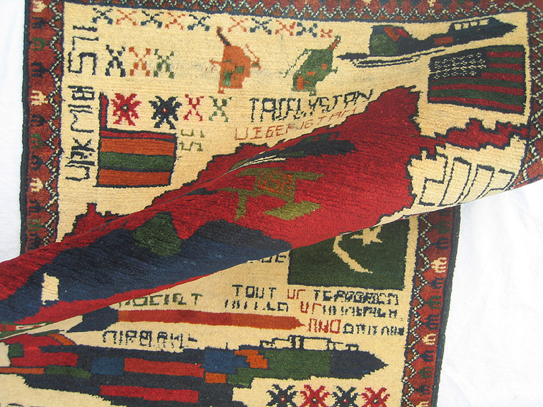 For sale: Afghan War Rug or Conflict Carpet