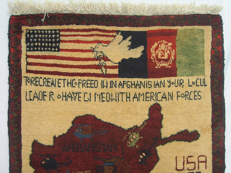 For sale: Afghan War Rug or Conflict Carpet