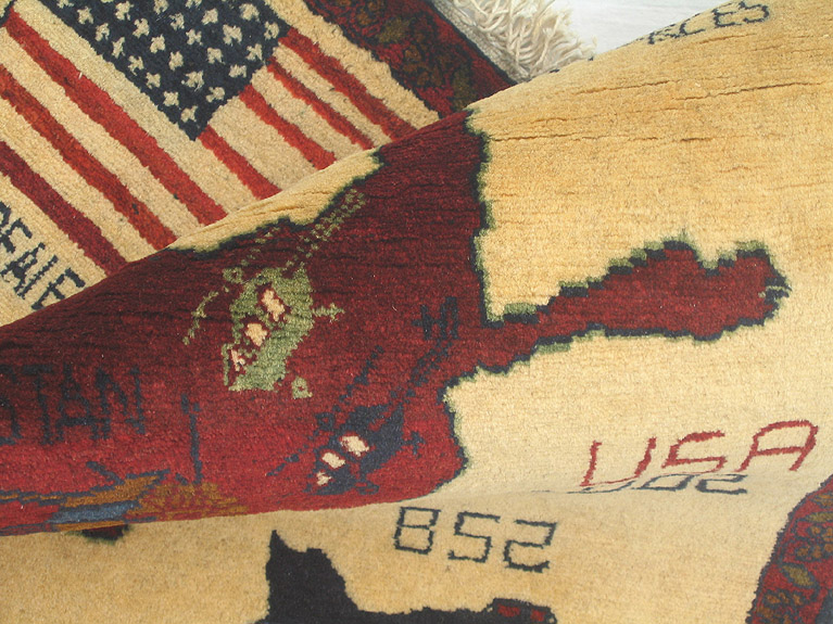 For sale: Afghan War Rug or Conflict Carpet