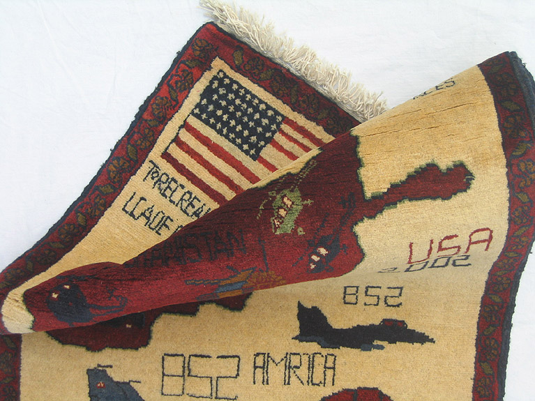 For sale: Afghan War Rug or Conflict Carpet