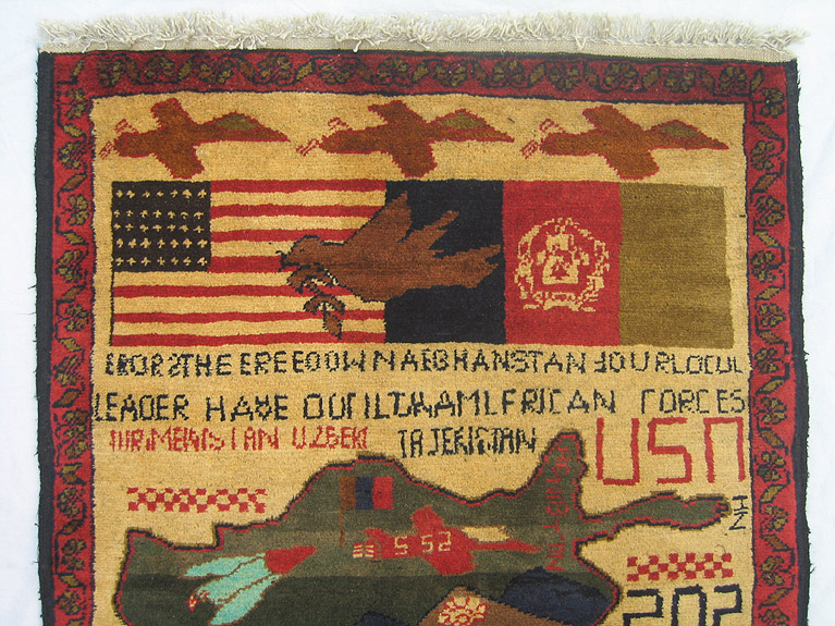 For sale: Afghan War Rug or Conflict Carpet