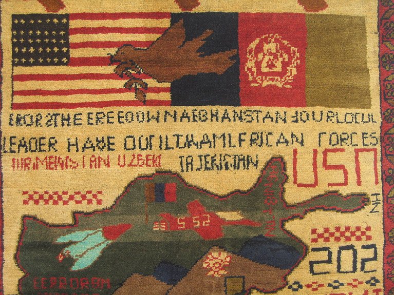 For sale: Afghan War Rug or Conflict Carpet