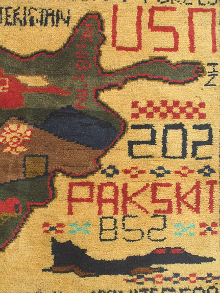 For sale: Afghan War Rug or Conflict Carpet