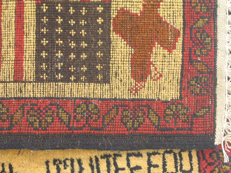 For sale: Afghan War Rug or Conflict Carpet