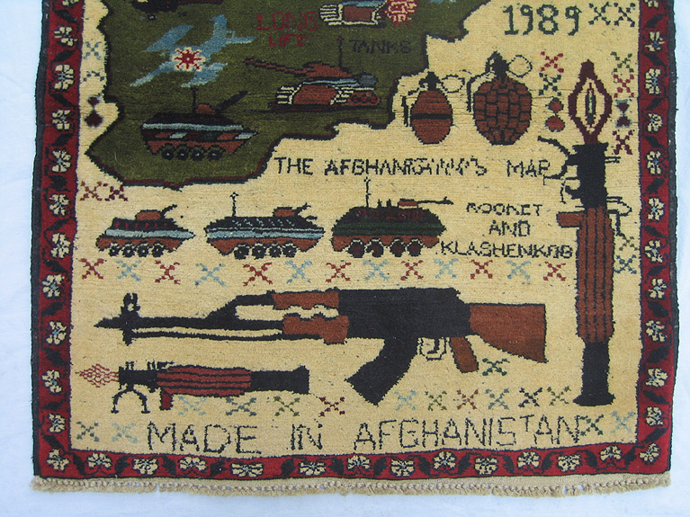 For sale: Afghan War Rug or Conflict Carpet